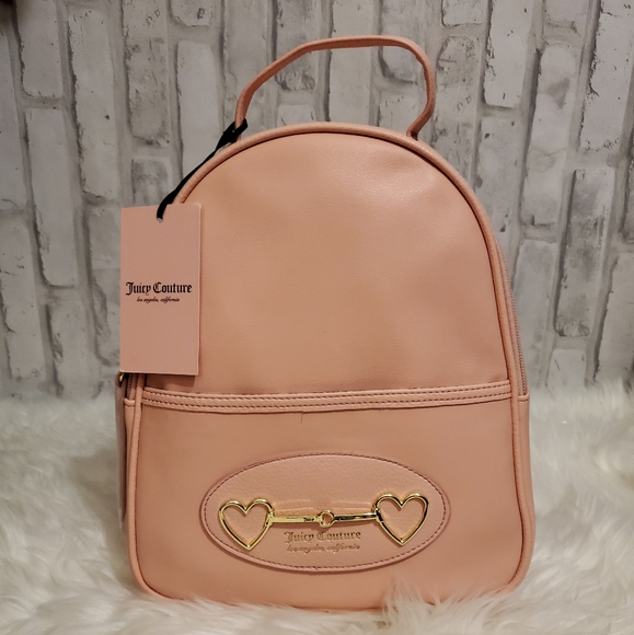 Juicy Couture Apricot Pink Heart and Soul Mini Backpack main image 10